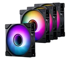 PHANTEKS M25 Gen2 PWM D-RGB 4ks černá / 120mm / 1× Standard + 3× Reverse Blade / D-RGB / Hydraulic Bearing / 4-Pin PWM