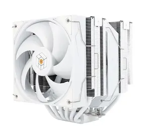 Thermalright Royal Pretor 130 bílá / Chladič CPU / vzduchový Dual-Tower / 1× 120 mm + 1× 130 mm / Intel + AMD