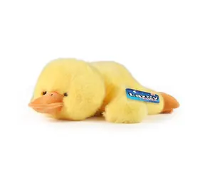 RAPPA Plyšová kachna žlutá 29 cm / Lazy Animals / od 0 měsíců