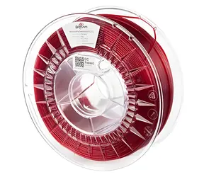 Spectrum PCTG Premium transparentní červená / Tisková struna / 1,75 mm / 1 kg
