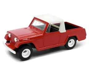 WELLY Model auta 1967 Jeep Jeepster Commando Pickup bílý / 1:34 / od 3 let