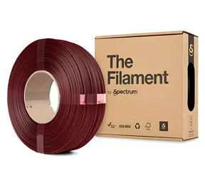 The Filament ReFill PETG CF červená / Filament / 1.75 mm / 1 kg / 230-255 °C
