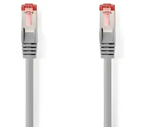 Nedis CAT6 S/FTP 20 m šedá / Síťový kabel / RJ45-RJ45 / LSZH