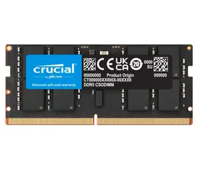 Crucial 32GB (1x32GB) DDR5 6400MHz / DDR5 / SO-DIMM / CL52