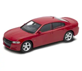 WELLY Model auta Dodge Charger R/T 2016 fialová / 1:34 / od 3 let