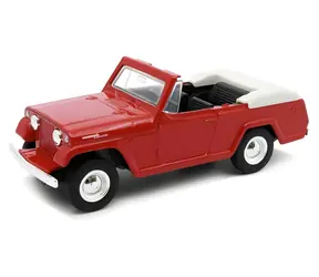 WELLY Model 1967 Jeep Jeepster Commando Roadster bílá / 1:34 / od 3 let