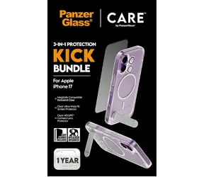 PanzerGlass Bundle 3v1 Kick / Ochranná sada / iPhone 17 / Temperované sklo
