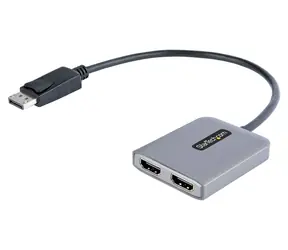 StarTech MST Hub DP 1.4 na 2x HDMI / MST rozbočovač / DisplayPort 1.4 / 4K 60Hz