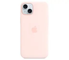 Apple Silikonový kryt s MagSafe pro iPhone 15 Plus světle růžová / Pouzdro / MagSafe