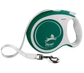 Flexi Comfort Plus L zelená / Vodítko / pásek 8 m / do 50 kg