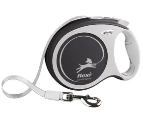 Flexi Comfort Plus L antracitová / Vodítko / pásek 8 m / do 50 kg