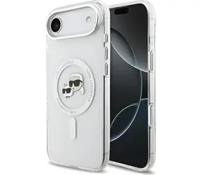 Karl Lagerfeld IML Choupette Peekaboo průhledná / Zadní kryt pro iPhone Air / MagSafe