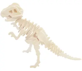 WOODCRAFT CONSTRUCTION KIT 3D puzzle Tyrannosaurus / od 6 let / Obtížnost: jednoduchá
