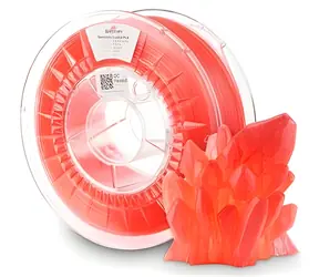 Spectrum PLA Crystal Raspberry Red / Filament / 1,75 mm / 1 kg