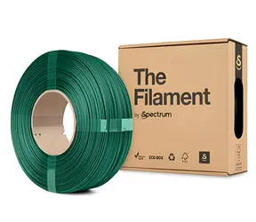 The Filament ReFill PETG CF zelená / Filament / 1.75 mm / 1 kg / 230-255 °C