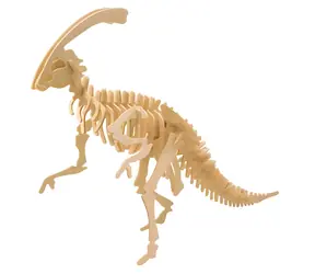 WOODCRAFT CONSTRUCTION KIT 3D puzzle Parasaurolophus velký / od 6 let / Obtížnost: jednoduchá