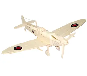 WOODCRAFT 3D puzzle Spitfire / od 8 let / Obtížnost: jednoduchá