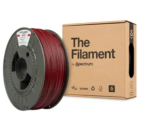 Spectrum The Filament ASA CF červená / Filament pro 3D tisk / 1.75 mm / 1 kg