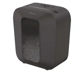 Fellowes Skartovač LX 25 / 6 listů 70g papíru / křížový řez 4×40 mm / Šíře vstupu 220 mm