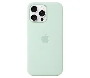 Apple Silikonový kryt s MagSafe pro iPhone 16 Pro Max akvamarínová / Pouzdro