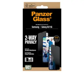 PanzerGlass UWF Privacy čirá / Tvrzené sklo / Privacy filtr / s aplikátorem / pro Samsung Galaxy A57 5G