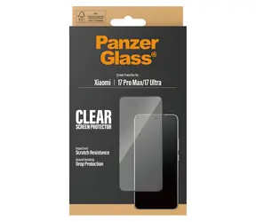 PanzerGlass UWF pro Xiaomi 17 Ultra černá / Tvrzené sklo