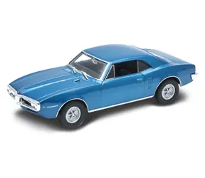 WELLY Model auta Pontiac Firebird 1967 stříbrná / 1:34
