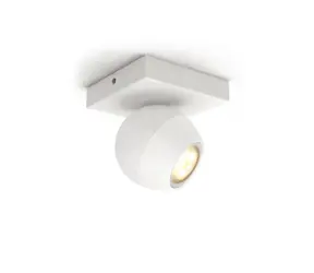 Philips Hue Buckram BT LED 1x5W bílá / LED bodové svítidlo GU10 / 1x350lm / 2200-6500 K / IP20 / stmívatelné / + ovladač