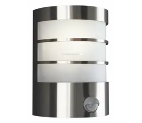 Philips Calgary IR nerez / Venkovní nástěnné svítidlo s čidlem / E27 / 60 W / IP44 / bez zdroje