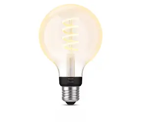 Philips Hue White Ambiance Filament Globe G93 / Chytrá LED žárovka / E27 / 7W / 550 lm / 2200–4500 K / Bluetooth