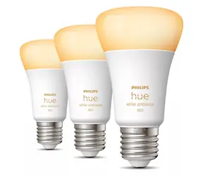 Philips Hue WA E27 A60 6W / Chytrá LED žárovka / 800 lm / 2200-6500 K / Bluetooth / 3 ks