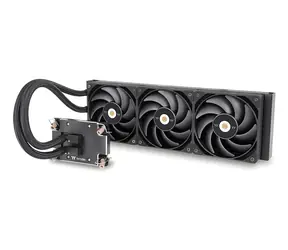 Thermaltake AW420 černá / AIO vodní chladič CPU / 3x 140 mm / 2000 RPM / 31,6 dB / 625 W TDP
