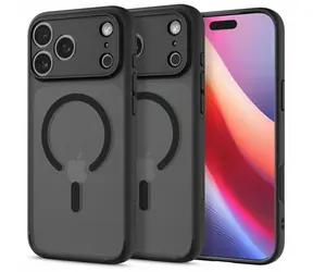 Spigen Ultra Hybrid MagSafe černá / Ochranný kryt / Apple iPhone 17 Pro Max / TPU+PC / Mil-grade