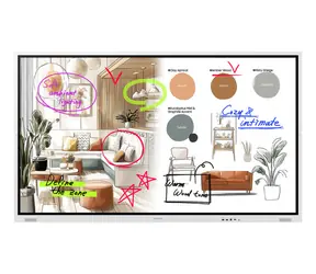 85" Samsung WM85FX Flip Pro šedá / Interaktivní displej / VA / 4K UHD / 450 cd / dotykový / Wi-Fi / VESA 600x400