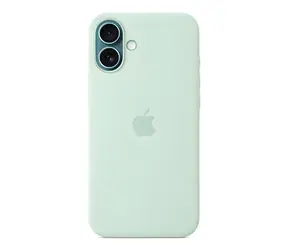 Apple Silikonový kryt s MagSafe pro iPhone 16 Plus Aquamarine