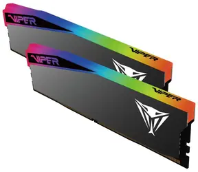 Patriot Viper Elite 5 Ultra RGB 64GB (2x32GB) 6400MHz černá / Operační paměť / DIMM / DDR5 / CL32 / XMP 3.0 / AMD EXPO