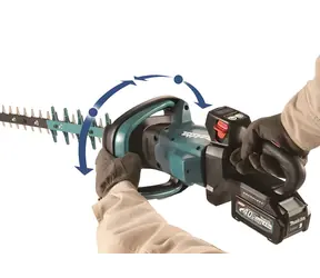 Makita / Aku nůžky na živý plot / 40V / čepel 75 cm / Li-ion / 2x 4,0 Ah