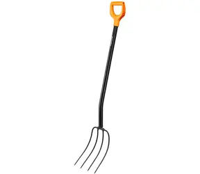 Fiskars Solid 1070674 Vidle kompostové / 4 hroty / délka 127 cm