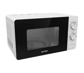 Gorenje MO20E1W bílá / Mikrovlnná trouba / 800W / 20L / 5 stupňů výkonu