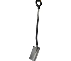 Fiskars Ergonomic POL 1067512 Rýč rovný / 125 cm / bórová ocel