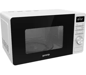 Gorenje MO20A3W bílá / Mikrovlnná trouba / 800 W / 20 l / 5 stupňů výkonu