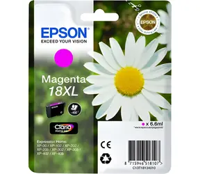 Epson 18XL purpurová / Originální cartridge / 6.6 ml / XL