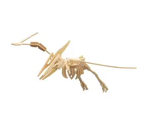 WOODCRAFT Dřevěné 3D puzzle Pteranodon / od 6 let / Obtížnost: jednoduchá