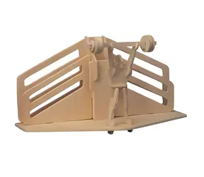 WOODCRAFT Dřevěné 3D puzzle Stojánek na tužky Vzpírání