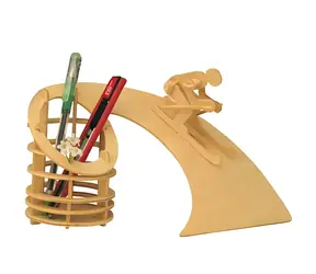 WOODCRAFT CONSTRUCTION KIT 3D puzzle Stojan na tužky Sjezd / od 5 let / Obtížnost: jednoduchá