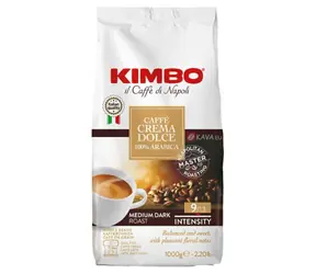Kimbo Caffé Crema Dolce 1 kg / Zrnková káva / 100% Arabica