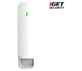 iGET SECURITY MP31 / Bezdrátový záclonový PIR senzor pohybu / 868 MHz / úhel 15° / dosah 12 m / k alarmu M6-4G