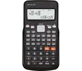Sencor SEC 190 / Vědecká kalkulačka / 251 funkcí / Přirozený displej / Baterie CR2032