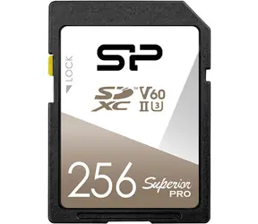 Silicon Power CreatePro CR60D / Paměťová karta SDXC / 256 GB / UHS-II U3 / V60 / Class 10