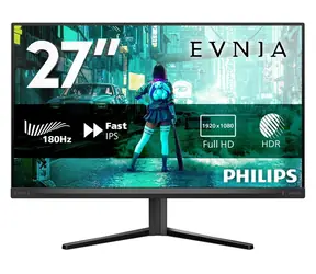 27" Philips 27M2N3200S/00 černá / Monitor / Fast IPS / 1920 x 1080 / 165 Hz / 1ms / 300cd / HDMI / DP / REPRO / VESA